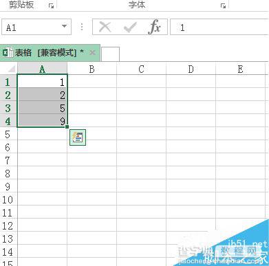 Excel如何将多行数据进行自动循环填充序列?2