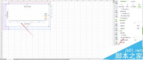 wps表格中的图表怎么设置坐标?10
