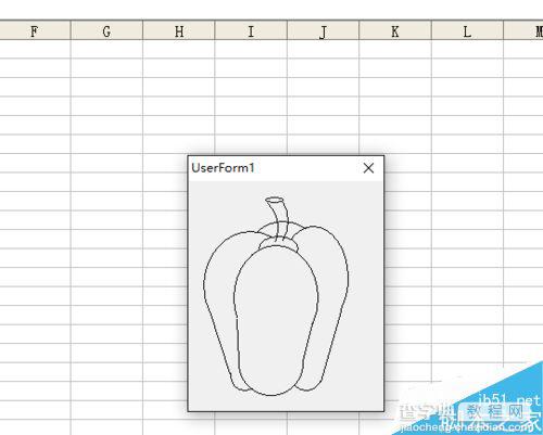 excel vba编程在窗体上画大辣椒8