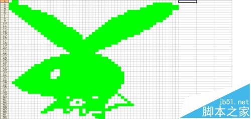 excel中怎么使用vba绘制一个大头兔的图片?10
