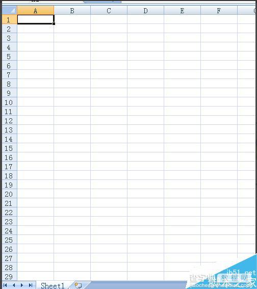 怎样设置Excel2007的默认工作表的数目7