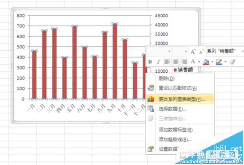 Excel怎么绘制双坐标轴图表?7