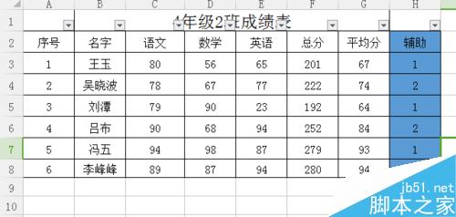 excel表格隔行自动填充颜色方法图解8