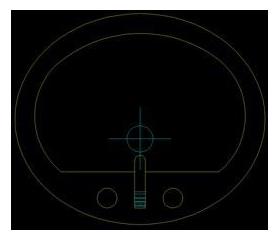 cad怎么绘制洗手间的洗脸池平面图?5