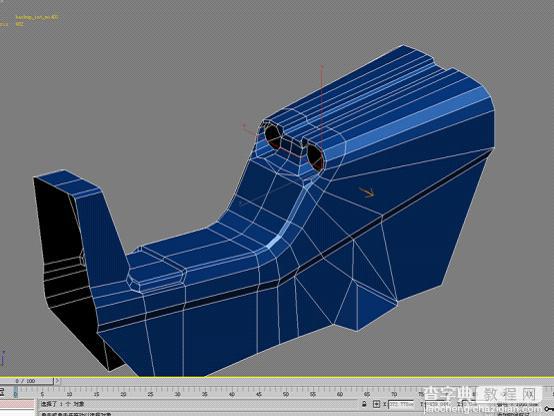 3DSMAX无需三视图制作SLR Stirling Moss仪表台、中控、座椅、后视镜21