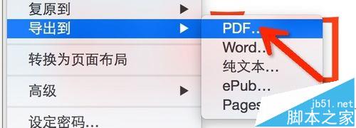 pages怎么将文件转换为PDF文件?5