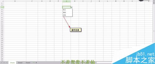 在Excel工作表中怎么设置下拉表格?7