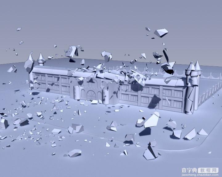 3dsmax2012结合RayFire1.59制作爆炸破碎特效14