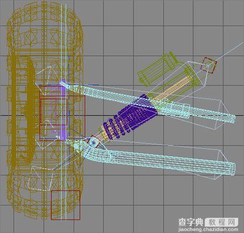 3Dsmax制作的极具个性的四轮摩托车10