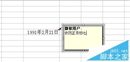 Excel2003单元格如何添加注释和注解?4