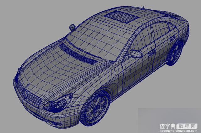 MAYA打造超逼真的奔驰CLS 550跑车教程12