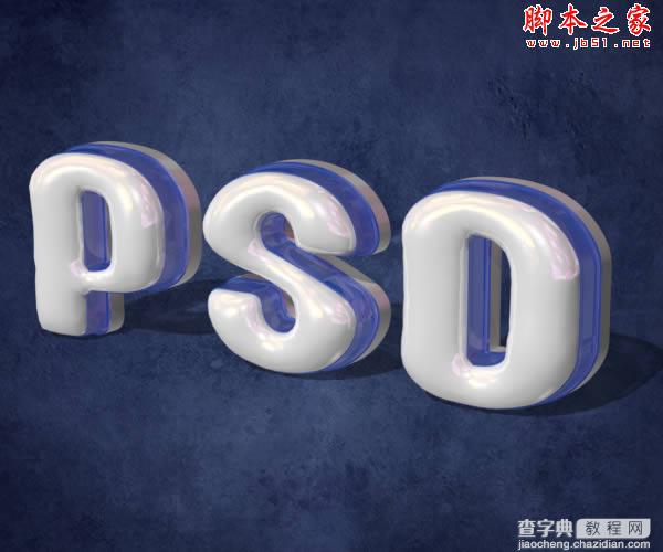 photoshop设计打造出清爽的塑料质感立体文字效果24