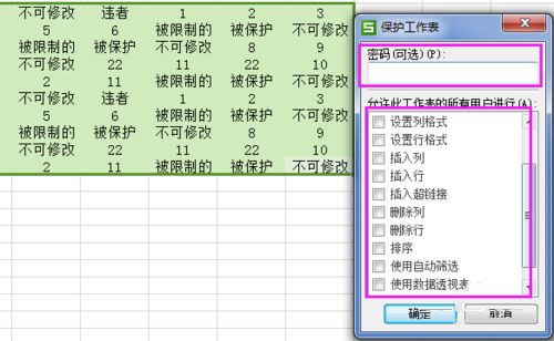 excel怎么禁止修改表格?工作表进行保护和撤销方法3