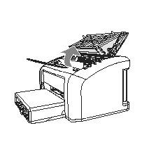 HP LaserJet 1010打印机卡纸该怎么取出来?3