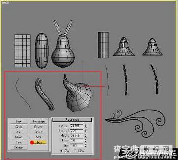 3DsMAX教程:打造逼真的海底光影效果和深海动物11