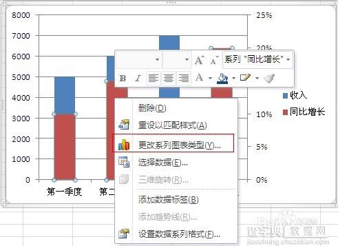 Excel图表次坐标轴怎么添加（图文教程）6