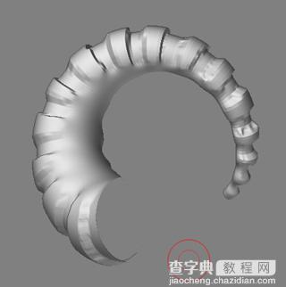 maya zbrush 号角建模方法步骤祥解17