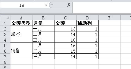 Excel图标怎么制作双色背景图?3