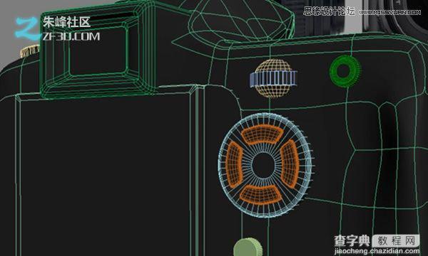 3dsmax制作数码单反照相机建模教程72