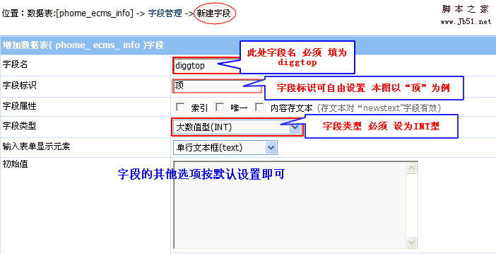 帝国cms网站管理系统V4.7 DIGG的实现(顶踩实现)3