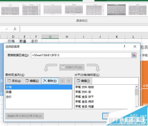 Excel 2016表格怎么绘制树形图分析销售数据?7