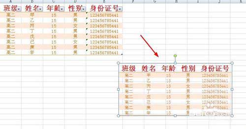 excel直接转换成图片的方法6