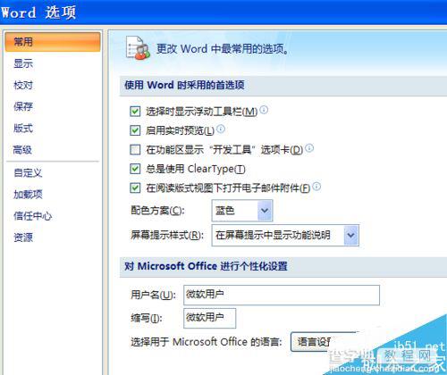 word2007如何修改外观主题样式?3