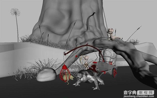 MAYA制作“魔法绒毛”三维动画场景教程28