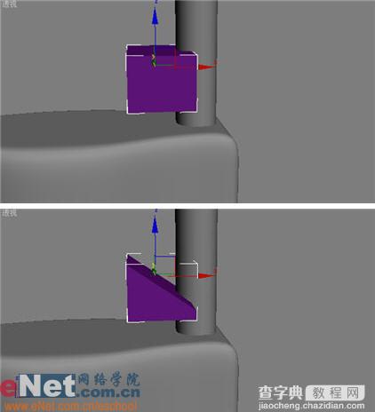 3dmax9.0教程:制作我家门上的金属锁12