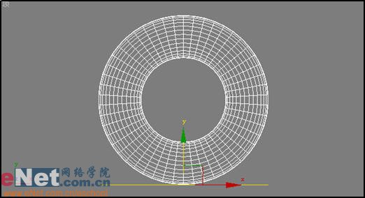 3dmax9.0教程：打造撒气的立体轮胎5