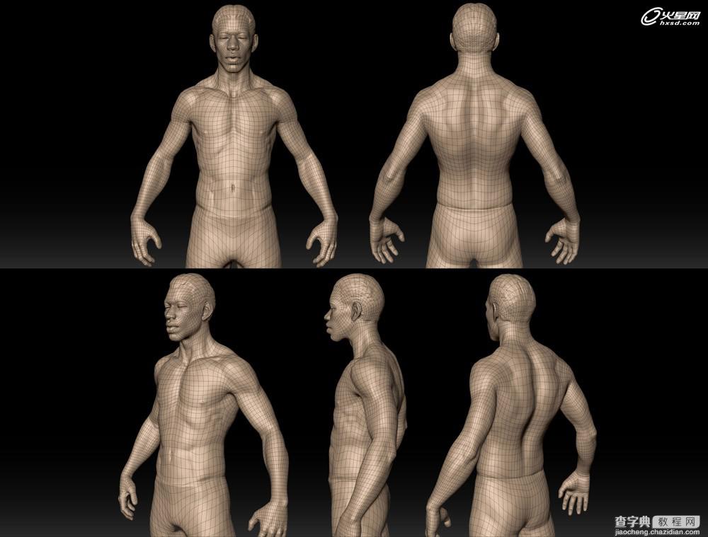 Maya结合Zbrush打造摇滚吉他手吉米角色1