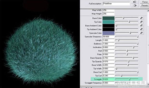 MAYA制作“魔法绒毛”三维动画场景教程20