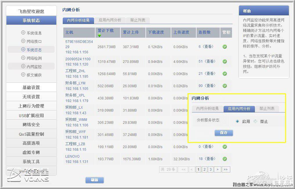 飞鱼星 VE982W 路由器功能设置图文详解8