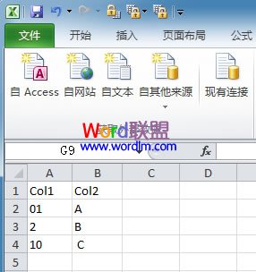 为什么Excel2010数据开头的0不显示8