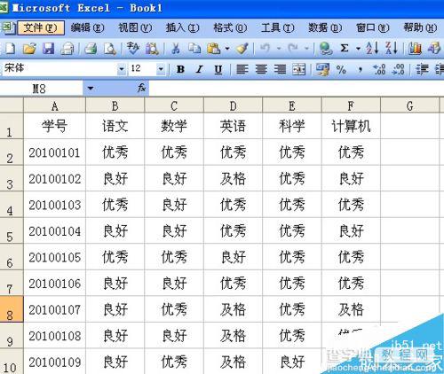 Excel表格如何冻结窗口?冻结窗口的类型和方法1