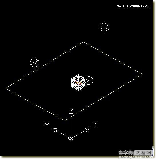 AUTOCAD制作有倒影的不锈钢效果8