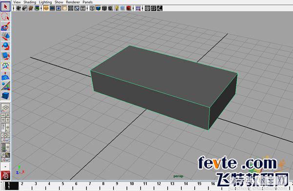 用MAYA制作精巧的USB连接线模型2