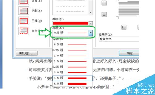 在Word2007中如何给文档页面设置边框和底纹?5