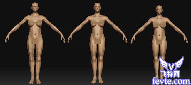 3DMAX加zbrush打造美人如花 GArena8