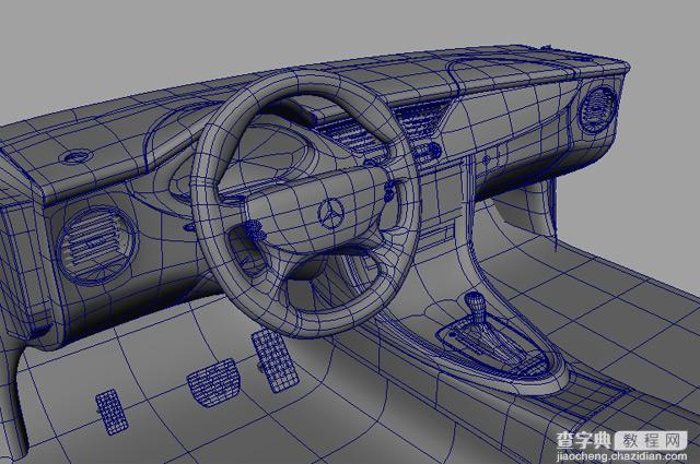MAYA打造超逼真的奔驰CLS 550跑车教程15