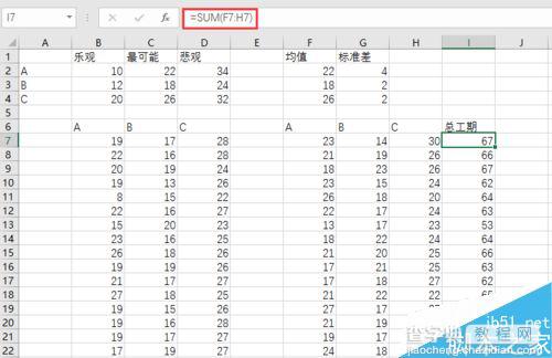 在Excel表格中怎么进行蒙特卡洛模拟?6