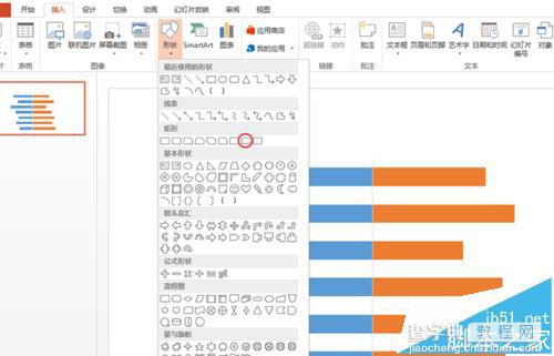 PPT怎么制作一个很卡通的男女比例对比图表?5