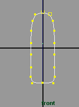 maya nurbs 汽车坐椅建模英文教程16