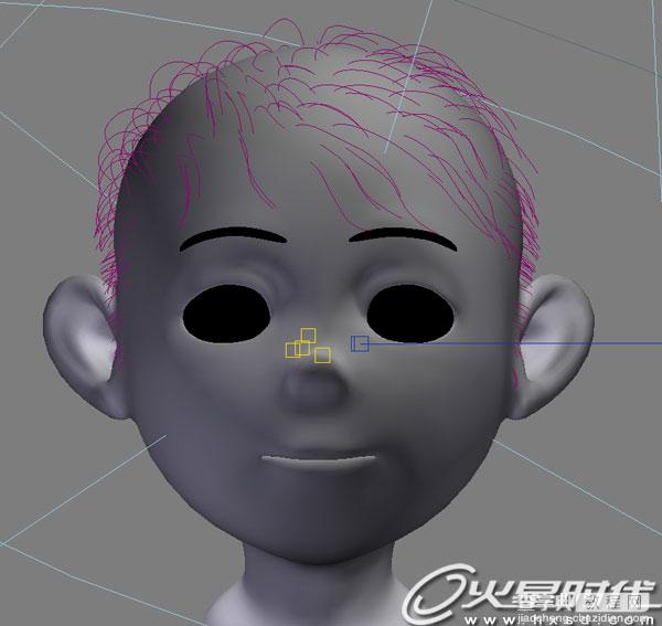 3DSMAX毛发插件Hairtrix秘笈之制作人物短头发教程30