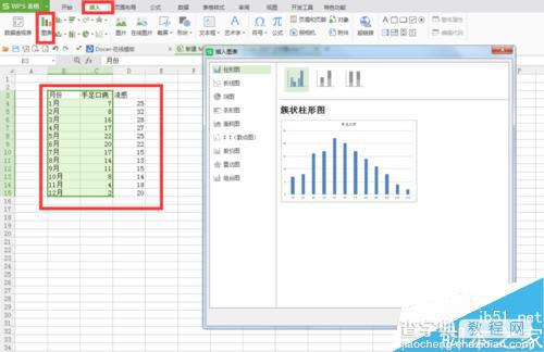 EXCEL2007表格简单绘制折线图方法介绍3