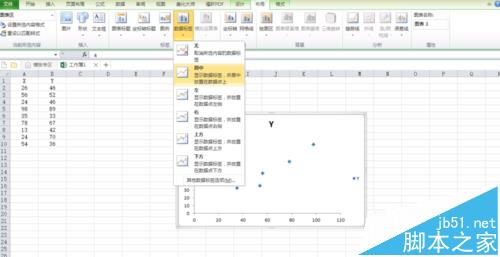 excel图表中怎么修改图例/数据标签和网格线?6