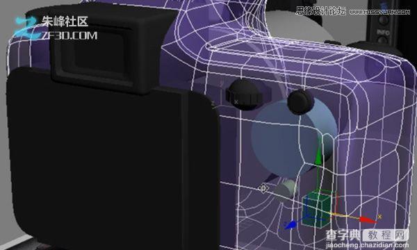 3dsmax制作数码单反照相机建模教程68