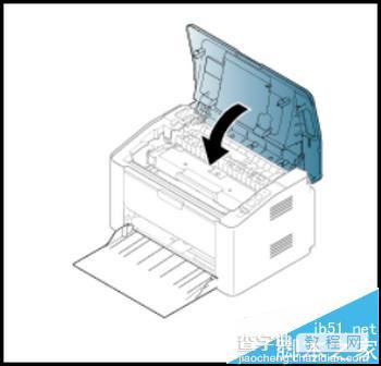 三星SL M2029打印机怎么更换墨粉盒?7