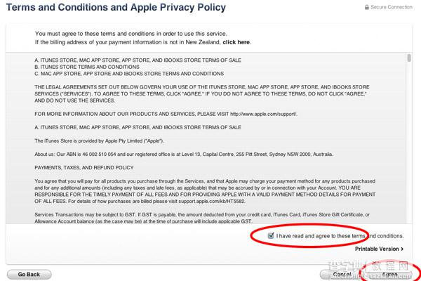 itunes新西兰账号注册图文教程9
