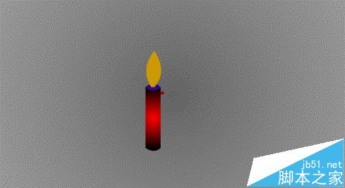 FLASH怎么制作红烛燃烧的动画?13